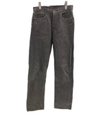 リーバイス Levi's 80's 80年代 501 先染めブラック ボタン裏524刻印 VINTAGE ヴィンテージ アメリカ製 MADE IN USA デニム ブラック W32L34 101MB-677