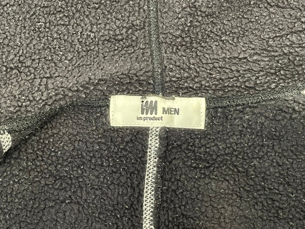 イッセイミヤケ ISSEY MIYAKE 90's im product men ステッチ ライン パーカー LJ14-JL068-26 ブラック Mサイズ 601MT-31