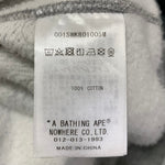アベイシングエイプ A BATHING APE Camo Ape Head Crewneck Sweatshirt 001SWK801005M スウェット グレー Lサイズ 201MT-4795