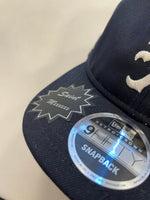 セントマイケル SAINT MICHAEL SAINT Mxxxxxx ニューエラ NEWERA Retro Crown 9FIFTY MX Cap NAVY 紺 刺繍 帽子 メンズ帽子 キャップ ネイビー 101hat-190