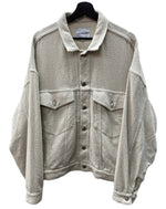 クーティー COOTIE 3rd Type Jacket サード タイプ トラッカー ジャケット 白 ジャケット 無地 ホワイト Mサイズ 104MT-2100