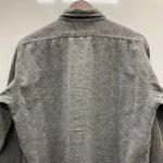 【曜日割引対象外】 ヴィンテージ vintage 40's President ワークシャツ ネルシャツ 長袖シャツ ブラック 16サイズ 201MT-4853 VB