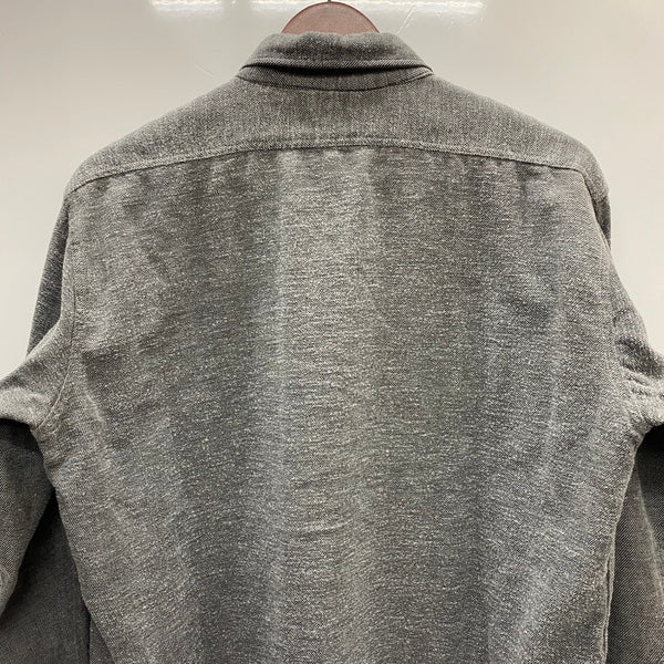 【曜日割引対象外】 ヴィンテージ vintage 40's President ワークシャツ ネルシャツ 長袖シャツ ブラック 16サイズ 201MT-4853 VB