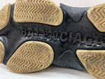 バレンシアガ BALENCIAGA ジャンク品 Triple-S Trainers トリプル エス トレーナー トリエス ダッド シューズ 40 黒 533882 メンズ靴 スニーカー ブラック 26.5cm 104S-914