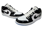 ナイキ NIKE 22年製 AIR JORDAN 1 LOW SE CONCORD エア ジョーダン ロー コンコルド AJ1 ジャンプマン シューズ 白 黒 DV1309-100 メンズ靴 スニーカー ホワイト 29cm 104S-935