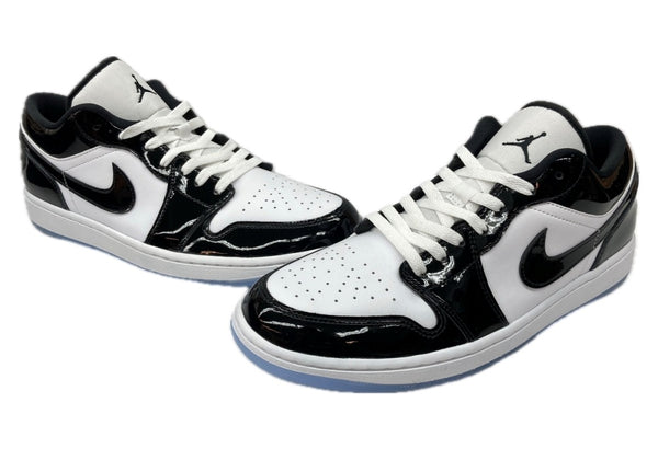 ナイキ NIKE 22年製 AIR JORDAN 1 LOW SE CONCORD エア ジョーダン ロー コンコルド AJ1 ジャンプマン シューズ 白 黒 DV1309-100 メンズ靴 スニーカー ホワイト 29cm 104S-935