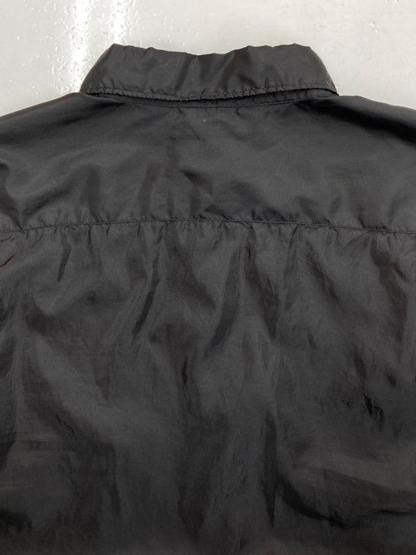 コムデギャルソン COMME des GARCONS HOMME PLUS L/S SHIRT 切替 シャツ 長袖 ブラウス 薄手 灰 黒 PM-B007 長袖シャツ 無地 グレー Mサイズ 104MT-1565