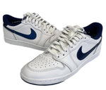 ジョーダン JORDAN Nike Air Jordan 1 Low '85 Metallic Blue 2024 ナイキ エアジョーダン1 ロー '85 メタリックブルー FB9933-141 メンズ靴 スニーカー ホワイト 27cm 101sh-1835