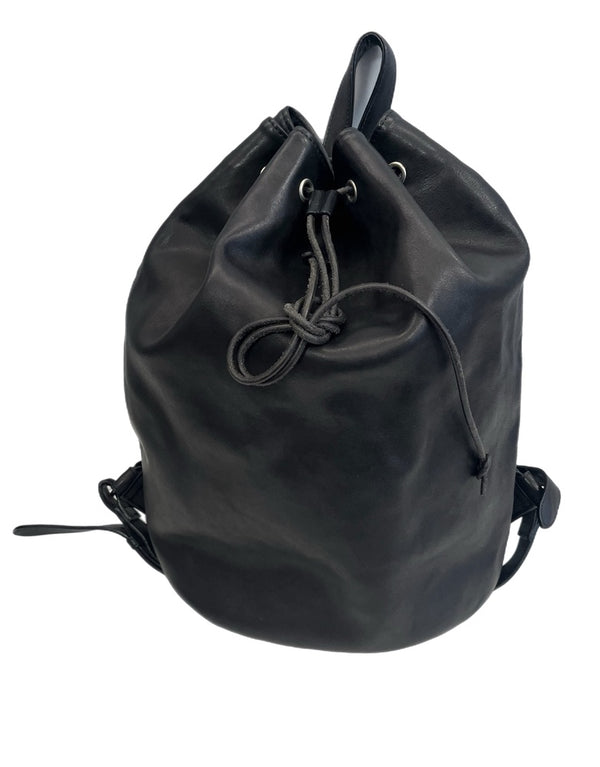 ディガウェル DIGAWEL カウレザー バケツバックパック 黒 バッグ メンズバッグ バックパック・リュック ブラック 101bag-190