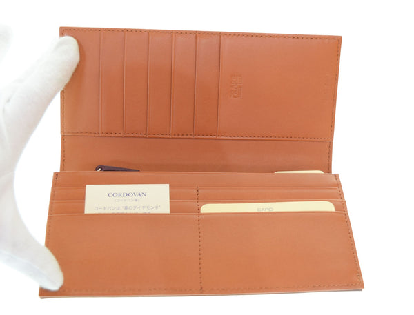 プレリー   PRAIRIE コードバン レザー 長財布   NP12127 財布・ケース メンズ財布 ワインレッド 103SA-24