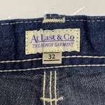 【曜日割引対象外】 アットラスト AtLast&Co. PAINTER DENIM PANT デニム ブルー 32サイズ 201MB-1090 VB