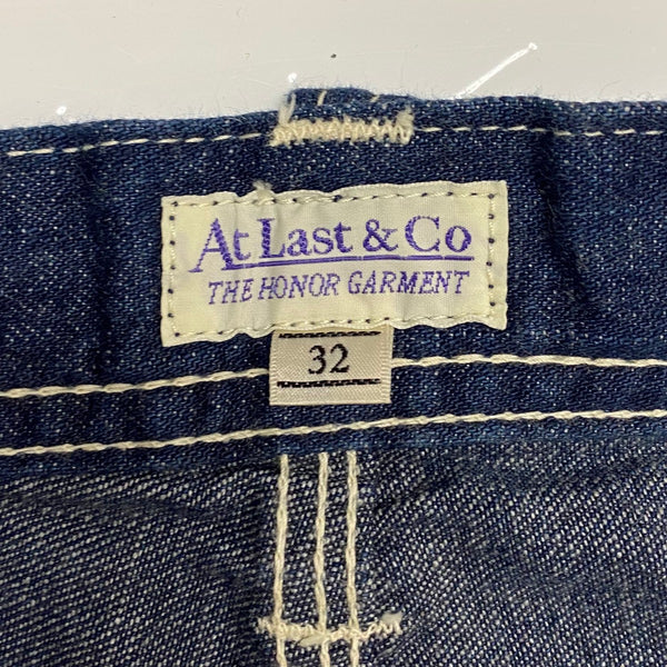 【曜日割引対象外】 アットラスト AtLast&Co. PAINTER DENIM PANT デニム ブルー 32サイズ 201MB-1090 VB