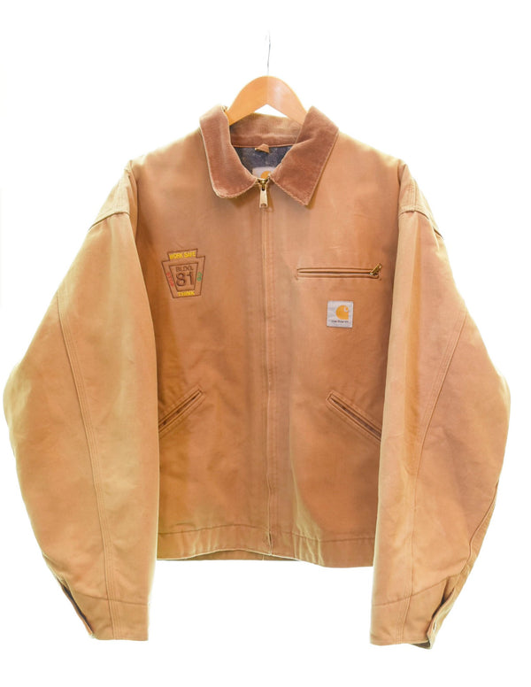 カーハート Carhartt Detroit Jaket デトロイト ジャケット 茶 ジャケット ブラウン 103MT-1602