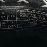 ドクターマーチン Dr.Martens ラムジークワッド3スムースヘアロン レディース靴 ローファー ブラック UK5サイズ 201-shoes1467