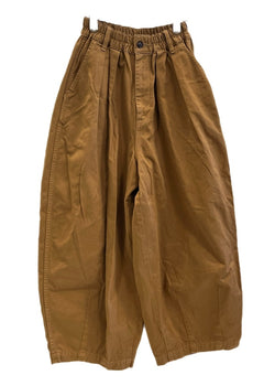 ハーベスティ HARVESTY コットンチノクロス サーカスパンツ A11709-61 チノパン ブラウン サイズ1 101LB-27