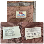 【曜日割引対象外】 リーバイス Levi's 90's LEATHER TRUCKER JACKET 70345-83-F94-153 ジャケット ブラウン Lサイズ 201MT-4094 VB