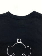 ナンバーナイン NUMBER (N)INE × Disney ディズニー PRINT SLEEVELESS TEE プリント ノースリーブ ミッキーマウス アーカイブ 黒 サイズ 3 ノースリーブ キャラクター ブラック 104MT-1174