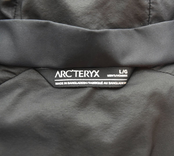 アークテリクス ARC'TERYX ATOM AR HOODY アトム AR フーディ 中わた ジャケット  24105-124238-03/20 ジャケット ブラック Lサイズ 103MT-2436