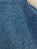 ラルフローレン RalphLauren POLO COUNTRY 90s DENIM WORK SHIRT デニム ワーク シャツ タックボタン ハミルトン社 長袖 インディゴ 青 長袖シャツ 無地 ブルー Mサイズ 104MT-2264