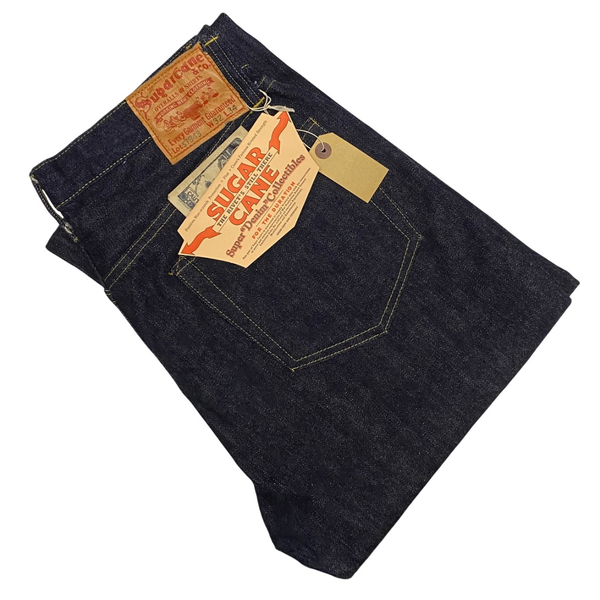 【曜日割引対象外】 シュガーケーン SUGAR CANE BLUE DENIM WAIST OVERALLS “S1943” MODEL SC49009 デニム ブルー 32-34サイズ 201MB-966 VB
