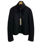 ジョーチア JOE CHIA 隠しフード付き ウールジャケット F20M_JA07B ジャケット ブラック Mサイズ 201MT-4423