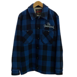 テンダーロイン TENDERLOIN T-BUFFALO JKT バッファローウールチェック ジャケット ブルー Mサイズ 201MT-3703