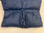 ノースフェイス THE NORTH FACE 70's 70年代 茶タグ ダウンベスト VINTAGE ヴィンテージ ベスト ネイビー Lサイズ 101MT-4912