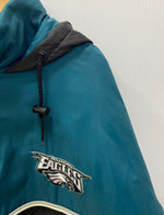 エヌエフエル NFL EAGLES GAME DAY ナイロンジャケット 中綿 ジャケット 刺繍 グリーン XXLサイズ 201MT-2471
