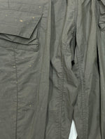 ユリウス JULIUS 19AW MULTIPLE CARGO PNATS マルチプル カーゴ パンツ ジップフライ ズボン 脱色 灰 無地 667PAM5 カーゴパンツ グレー サイズ 3 104MB-163