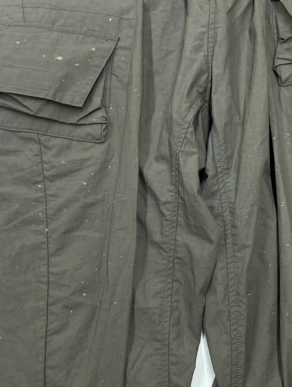 ユリウス JULIUS 19AW MULTIPLE CARGO PNATS マルチプル カーゴ パンツ ジップフライ ズボン 脱色 灰 無地 667PAM5 カーゴパンツ グレー サイズ 3 104MB-163
