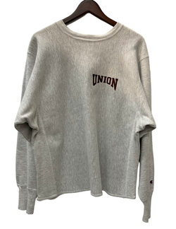 【曜日割引対象外】 チャンピオン Champion 90's REVERSE WEAVE メキシコ製 UNION スウェット グレー XLサイズ 201MT-2915 VB