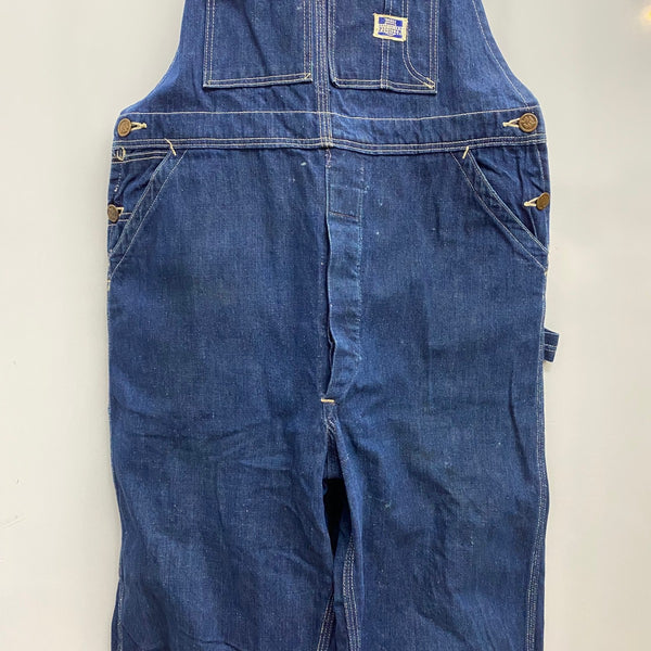 【曜日割引対象外】 ヴィンテージ vintage 30's 40's PIONNER デニム つなぎ・オーバーオール ブルー 201MB-1201 VB