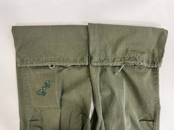 ミリタリー Military ヴィンテージ Vintage ジャングルファティーグ ミリタリーパンツ カーゴパンツ カーキ LONG SMALL 101MB-694