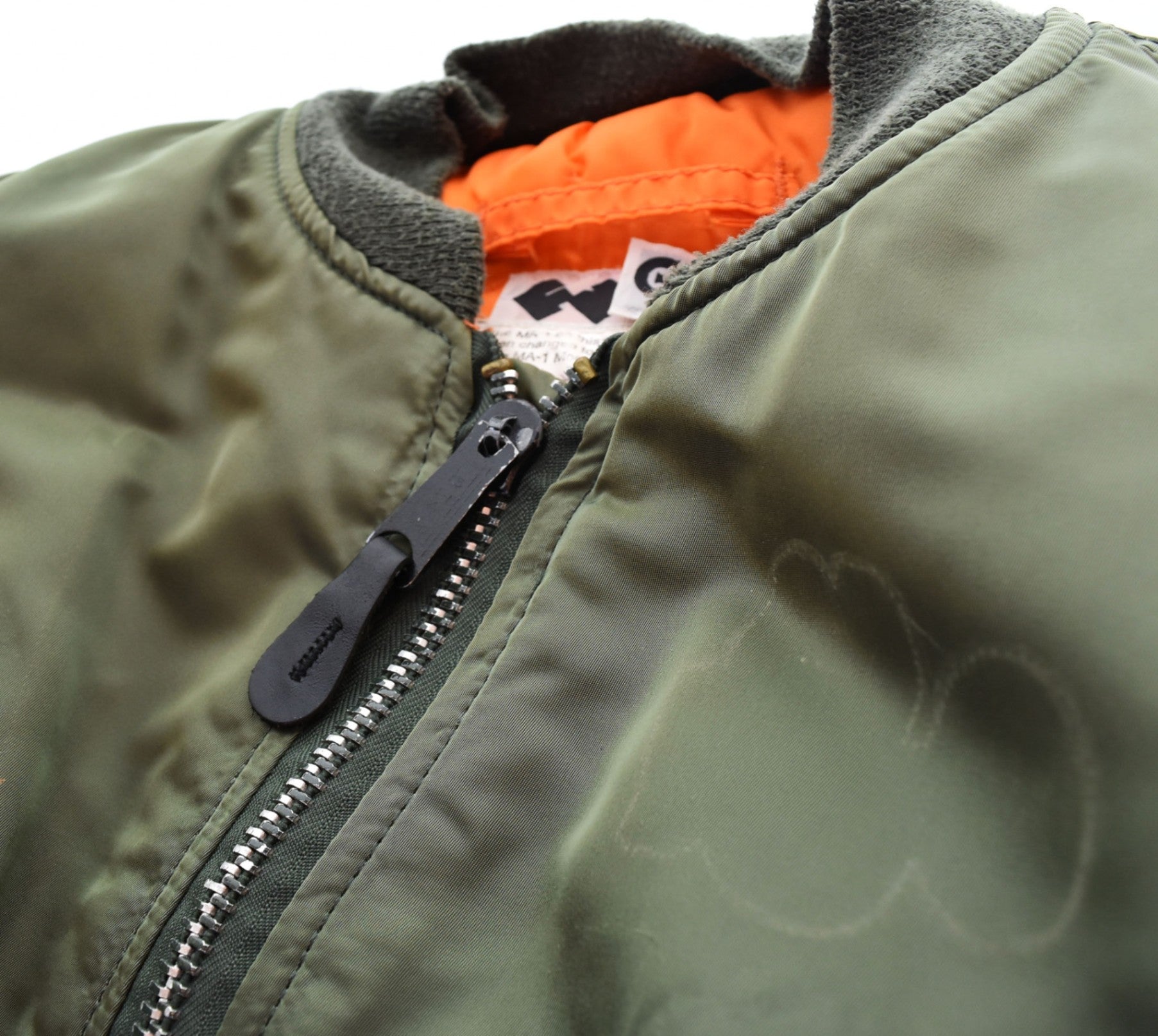グッドイナフ Goodenough × フィネス FINESSE MA-1 USA製 Alpha