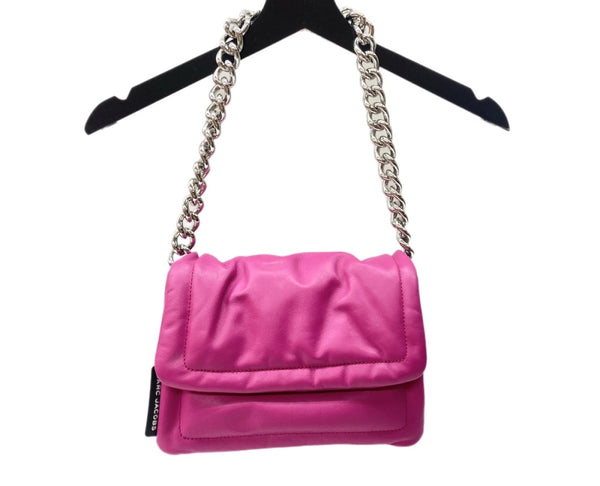 マーク・ジェイコブス MARC JACOBS ラージ LARGE ザ ピローバッグ THE PILLOW BAG トート チェーン 中綿 フラップ クロージャー PINK H905L01PF22 656 バッグ レディースバッグ ハンドバッグ 無地 ピンク 104B-50
