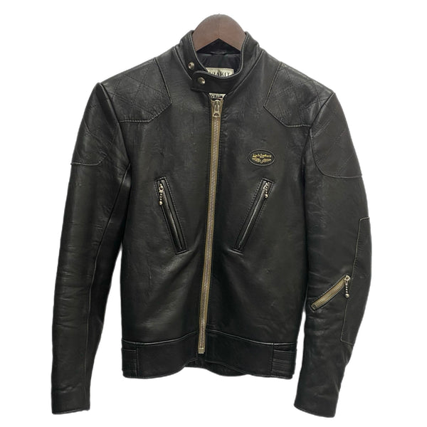 【曜日割引対象外】 ルイスレザー Lewis Leathers SUPER PHANTOM スーパーファントム シープスキン タイトフィット ジャケット ブラック 32サイズ 201MT-3444 VB