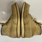 【曜日割引対象外】 レッドウィング RED WING 6inch Classic Moc スエード USA製 8173 メンズ靴 ブーツ ワーク ベージュ 25cmサイズ 201-shoes1563 VB