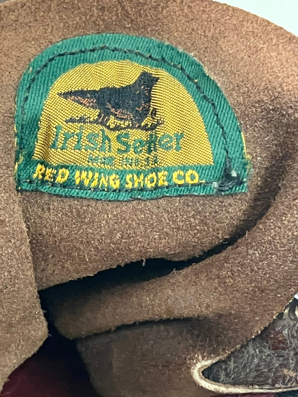 レッドウィング RED WING 90'S 90年代 Irish Setter 859-2 半円緑タグ スーパーソール アメリカ製 MADE IN USA メンズ靴 ブーツ ワーク ブラウン サイズ不明 101sh-2032