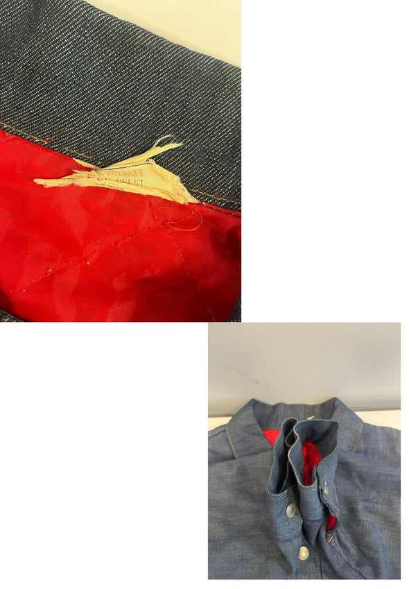 ヴィンテージ vintage J.C.Penny RANCH CRAFT 60's～ 60年代 ジェーシーペニー ランチクラフト デニムジャケット Ｇジャン 2nd Type セカンド キルティング ジャケット ブルー 101MT-5422