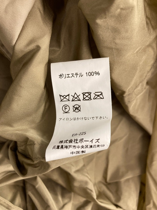 ダントン DANTON ポリエステル マイクロタフタ ハーフコート DT-A0137HCP サイズ38 ジャケット ベージュ 101MT-4045