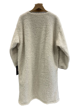 ニューバランス new balance リバーシブル ボアジャケット コート ナイロンジャケット AWJ25103 ジャケット ベージュ Mサイズ 101LT-221