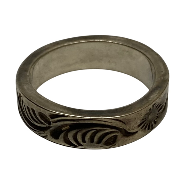 【曜日割引対象外】 【中古】アリゾナフリーダム ARIZONA FREEDOM 唐草 太陽神 メンズジュエリー・アクセサリー 指輪・リング シルバー 201goods-680 VB