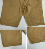 ヴィンテージ vintage 60's 60年代 BLUE BELL MAVERICK ブルーベル マーベリック レザーパッチ GRIPPER ZIPPER カラーデニム ショーツ ハーフパンツ ベージュ 101MB-681