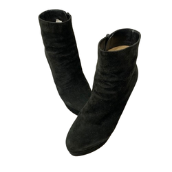 クリスチャン ルブタン christian Louboutin ショートブーツ スウェード ピンヒール レディース靴 ブーツ その他 ブラック サイズ 37 1/2サイズ 201-shoes1395