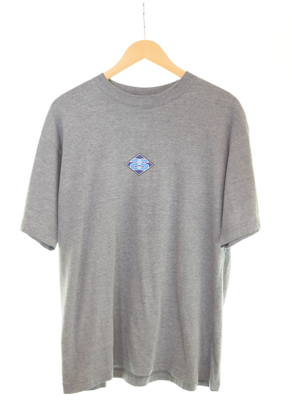 ステューシー STUSSY 90'S OLDSTUSSY ダイヤ SSロゴ プリント 半袖Tシャツ Tシャツ グレー Mサイズ 103MT-2608