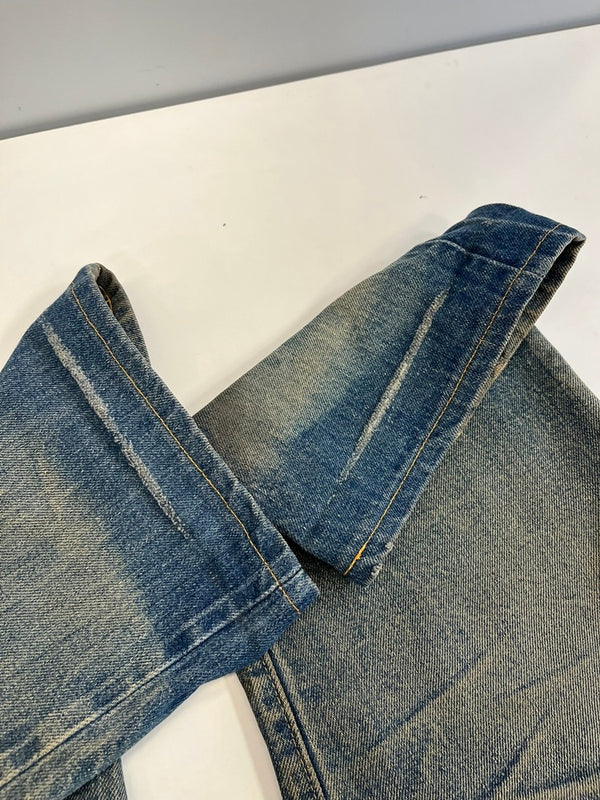 リーバイス Levi's 70s 70’s 70年代~ VINTAGE ヴィンテージ  501 66前期 ボタン裏6 スモールe ヴィンテージデニム デニム ブルー W38L36 101MB-736