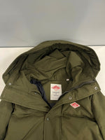 ダントン DANTON ダウンジャケット ダウンコート フード  18A-FA-002 ジャケット カーキ サイズ34 101LT-142