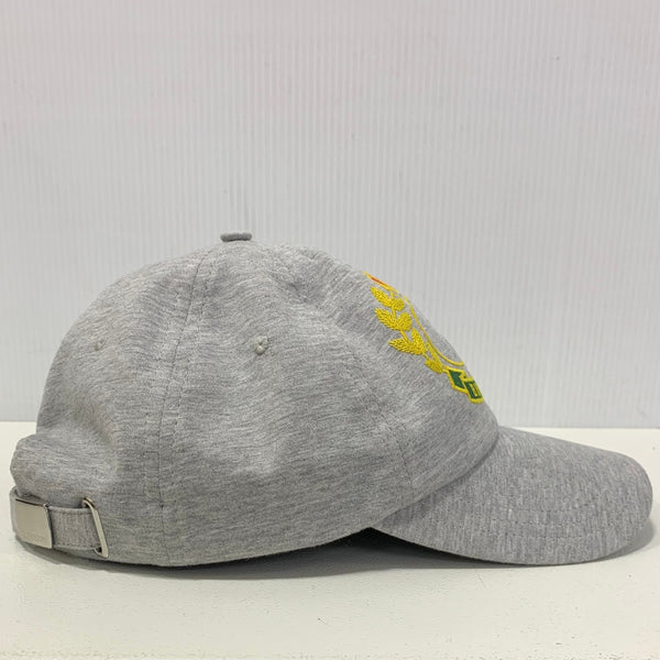 【中古】バーバリー Burberry 刺繍ベースボールキャップ 8060979 帽子 メンズ帽子 キャップ グレー Lサイズ 201goods-758