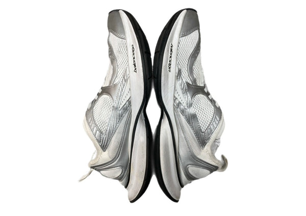 バレンシアガ BALENCIAGA CIRCUIT SNEAKER サーキット スニーカー ローカット シューズ 白 銀 793945 メンズ靴 スニーカー ホワイト 27.5cm 104S-982