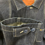 テンダーロイン TENDERLOIN デニム カバーオール ジャケット ネイビー Lサイズ 201MT-4875